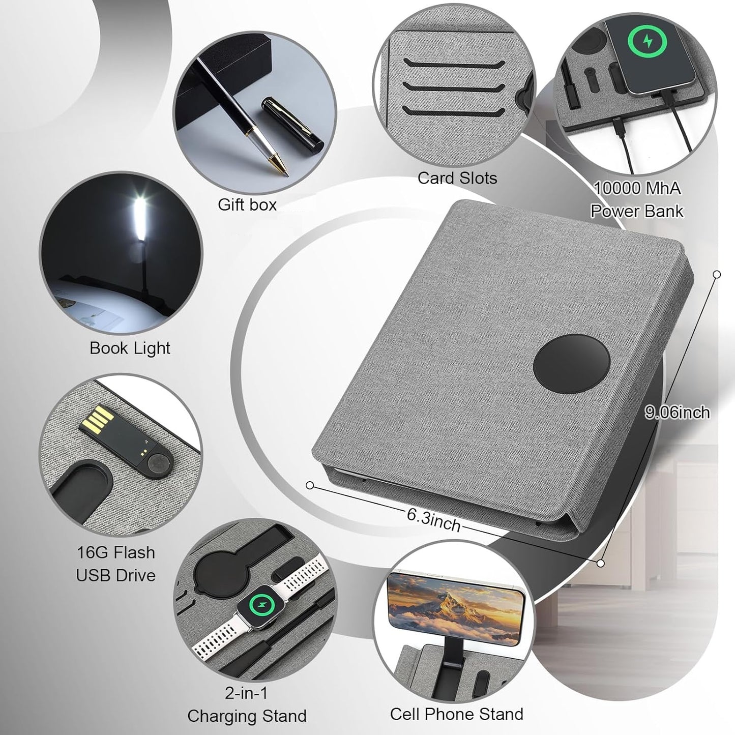 Unaklo's Smart Desk Organizer