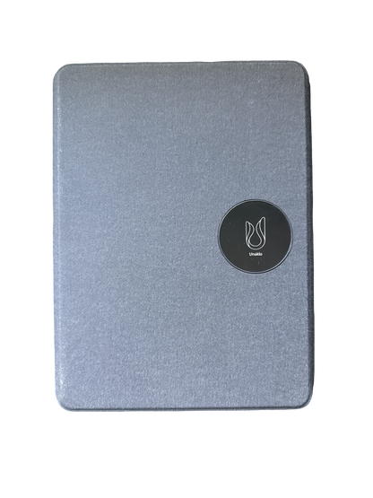 Charging Notebook Desk Organizer with LED, Charger, USB Storage