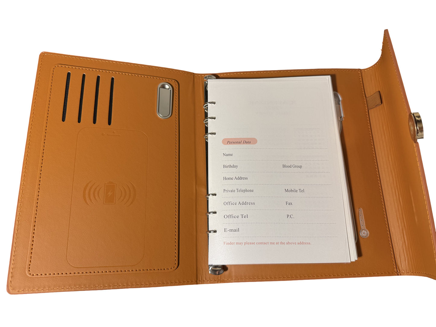 Unaklo's Smart Office Notebook Clutch