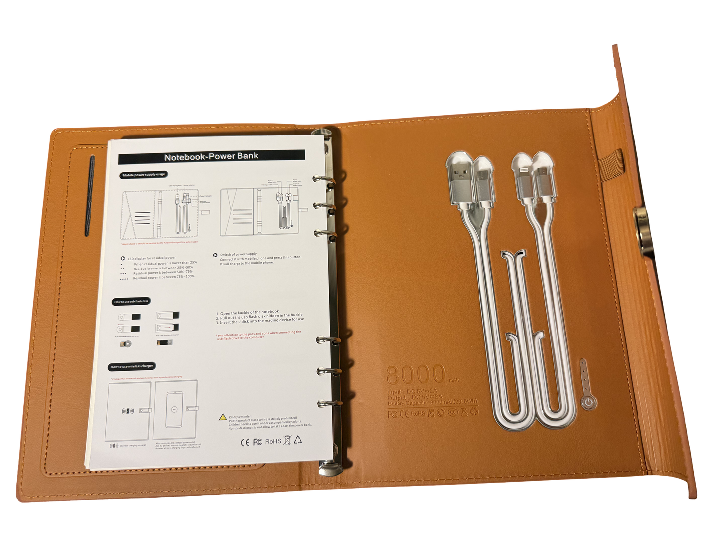 Unaklo's Smart Office Notebook Clutch